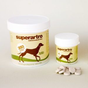 Toto Superartro Integratore per Cani - Confezione da 60 e 350 compresse