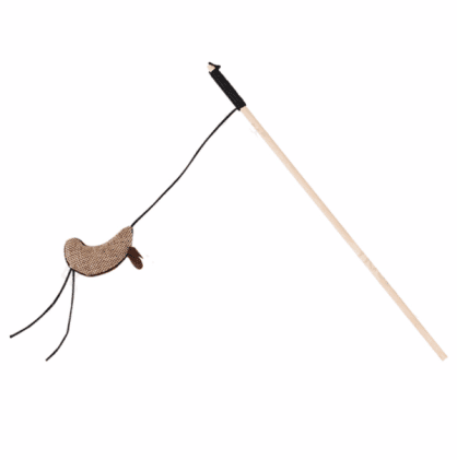 Gioco Bacchetta Topo per Gatti