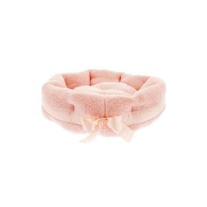 Ferribiella Cuccia Tonda Morbidosa per Cani e Gatti Rosa 55cm