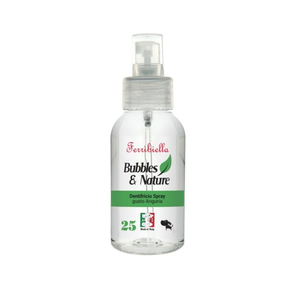 Dentifricio Spray per Cani Ferribiella Gusto Anguria 100ml