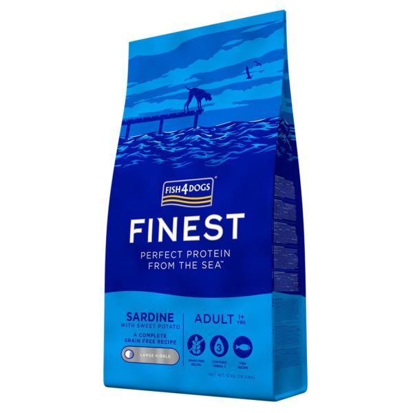 Fish4Dogs Finest Sardine Adult Regular 12Kg