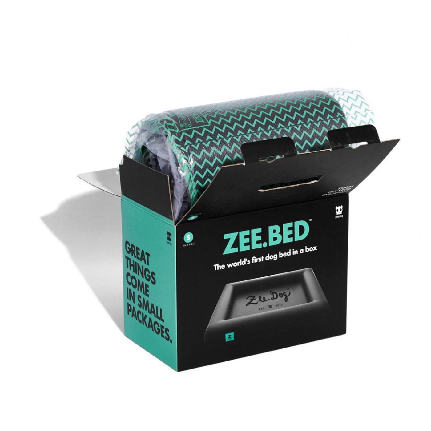 Zee.Dog Cuscino Letto Zee.Bed Skull per Cani - Confezione