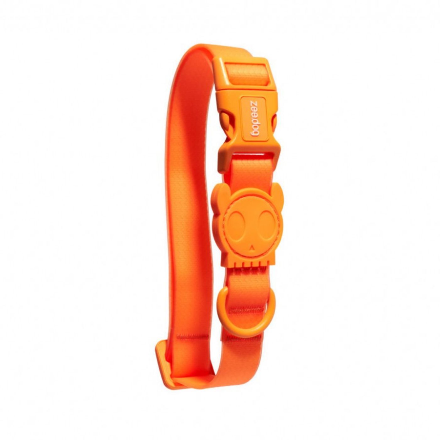 Zee.Dog Collare per Cani Regolabile Linea Neopro Tangerine - Dettaglio
