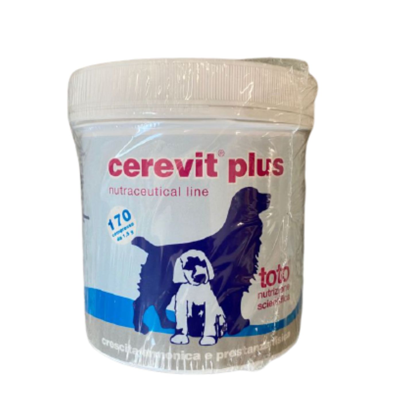 Toto Cerevit Plus Integratore per Cani Linea Nutraceutica - Confezione 170 compresse