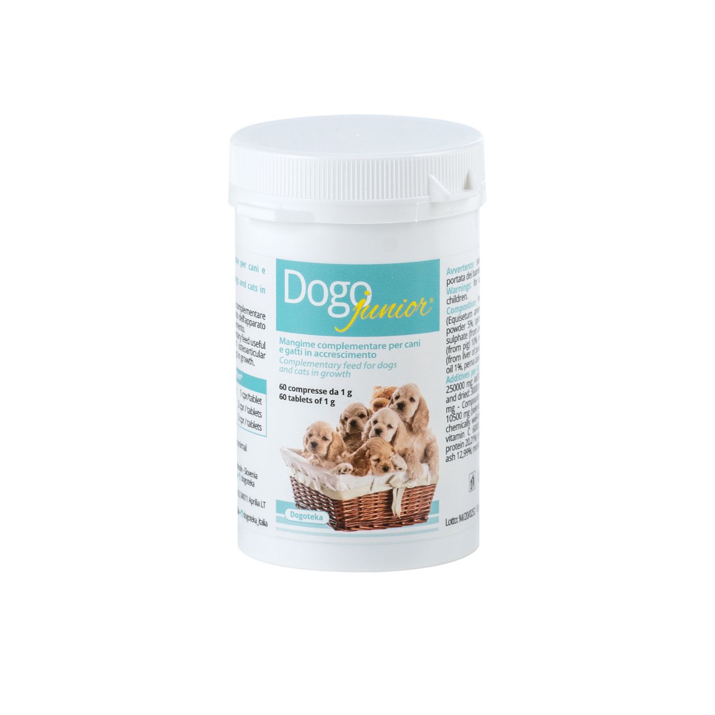 Dogoteka Dogojunior® 60 Compresse per Cani e Gatti - Confezione
