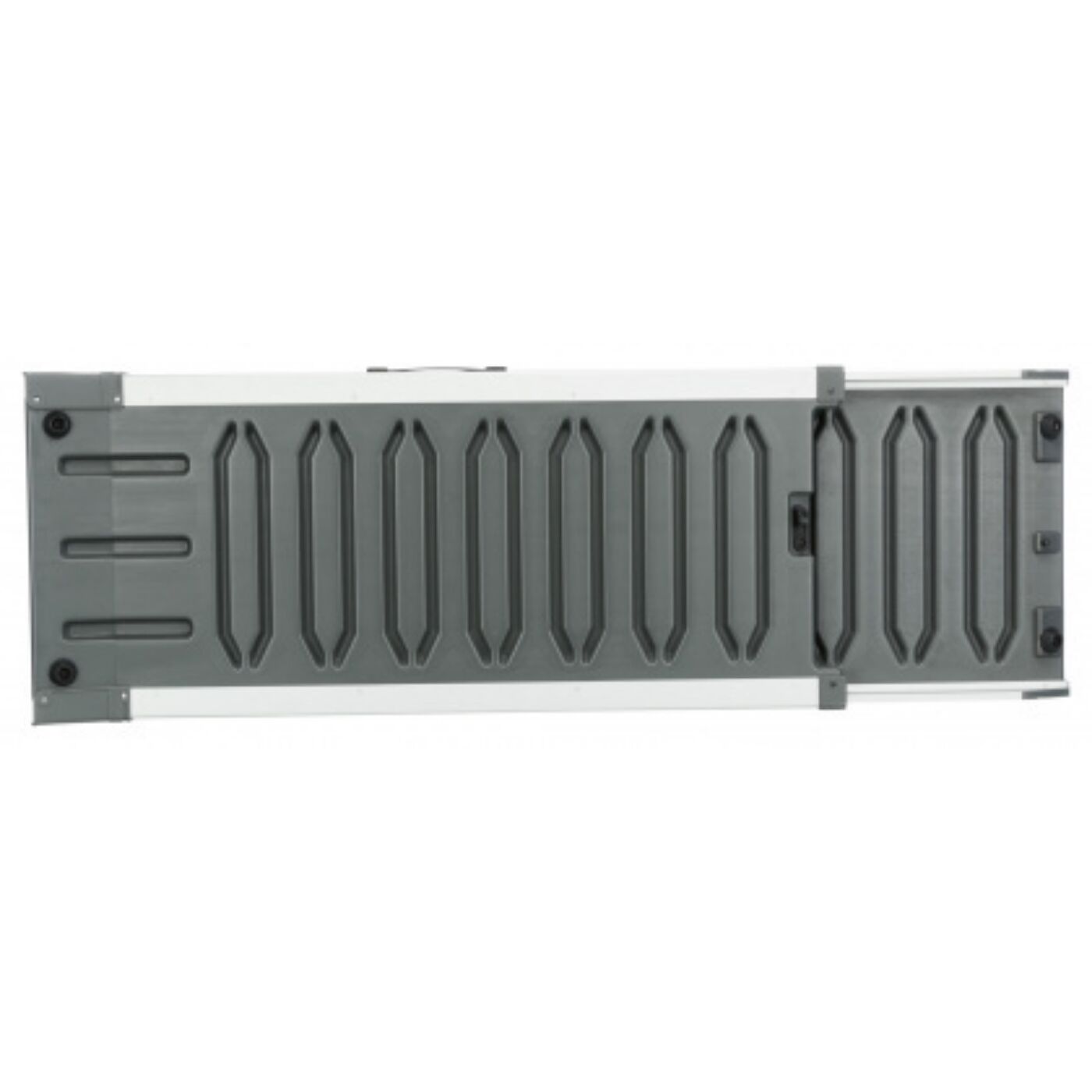 Trixie Rampa Telescopica 43x100-180cm Grigia - Lato sotto aperto