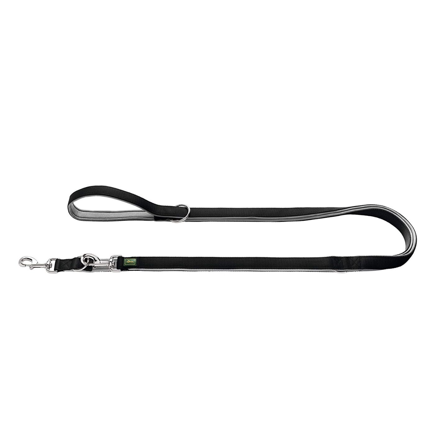 Hunter Guinzaglio Regolabile Neoprene Nero/Grigio 20/300cm - Panoramica