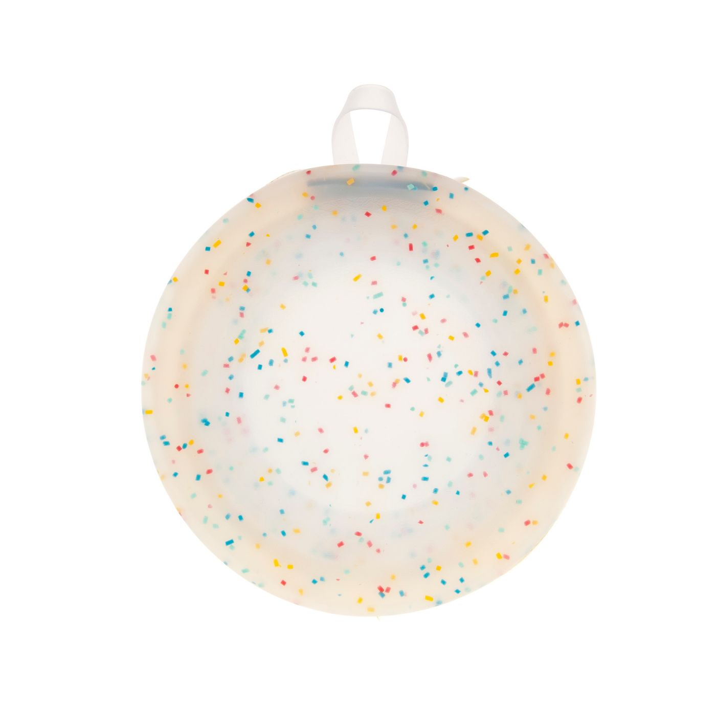Ferribiella Ciotola Confetti Doppia Compact Pieghevole da Viaggio per Animali in Silicone con Zip chiusa Ø18x4cm 2x350ml - Compatta e leggera