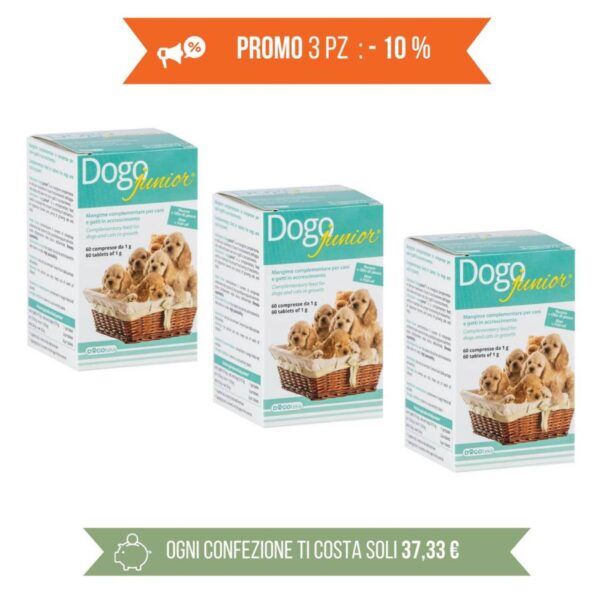 PROMO 3 CONFEZIONI Dogoteka Dogojunior