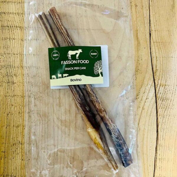 Fasson Food Nervo di Bue Verga di Toro Filiera Piemontese Masticativo Naturale per Cani