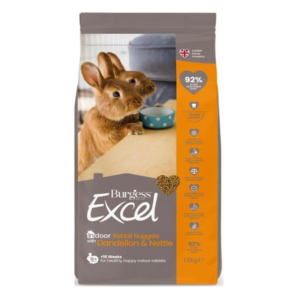 Burgess Excel Indoor Rabbit 1,5Kg