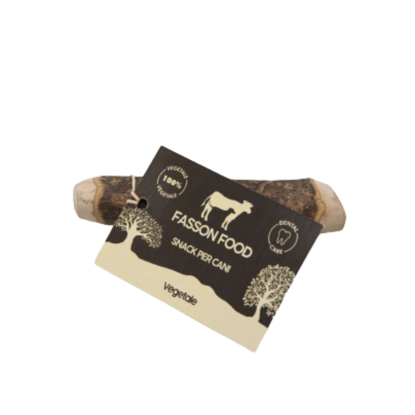 Fasson Food Ramo Legno di Ulivo Masticativo Naturale Vegetale per Cani - Formato S