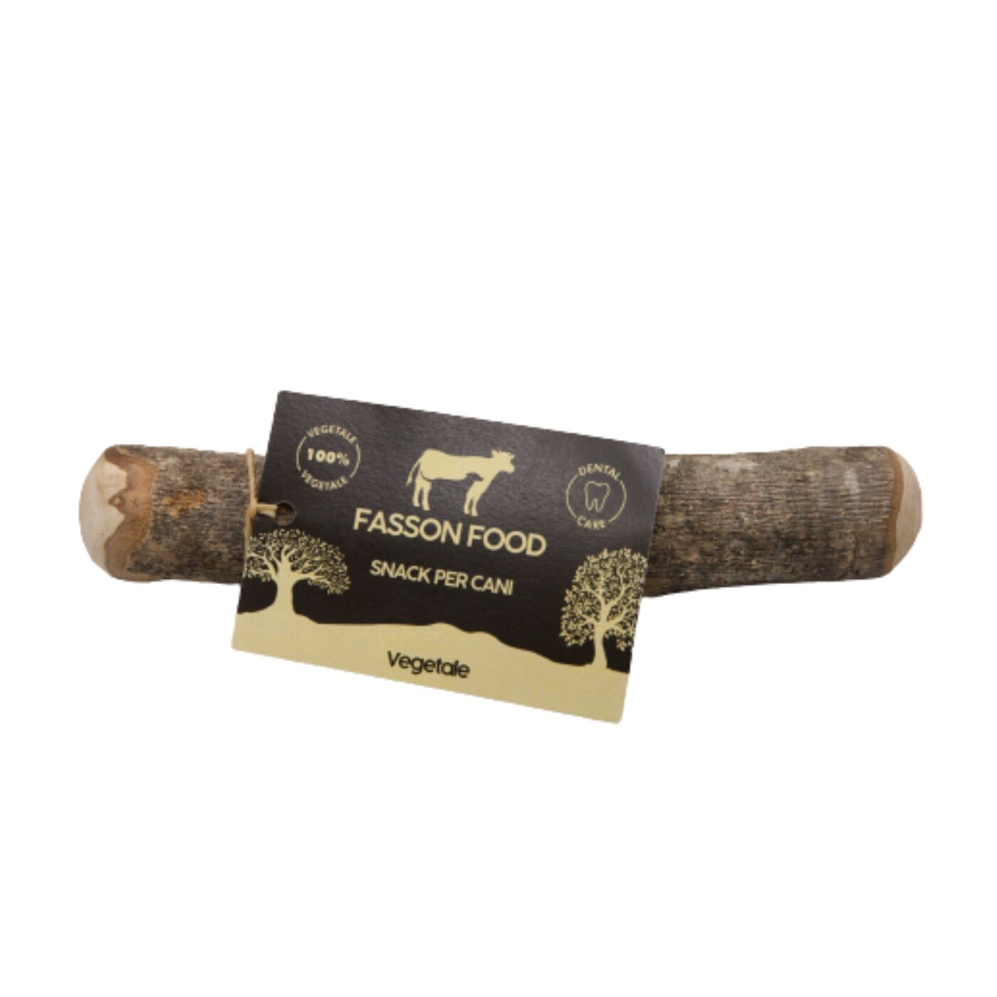 Fasson Food Ramo Legno di Ulivo Masticativo Naturale Vegetale per Cani - Formato M