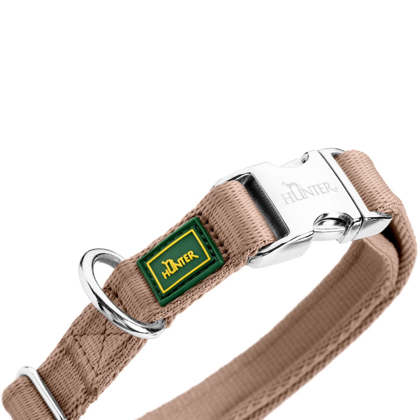 Hunter Collare Regolabile Inari Alu-Strong Beige per Cani - Realizzato in poliestere