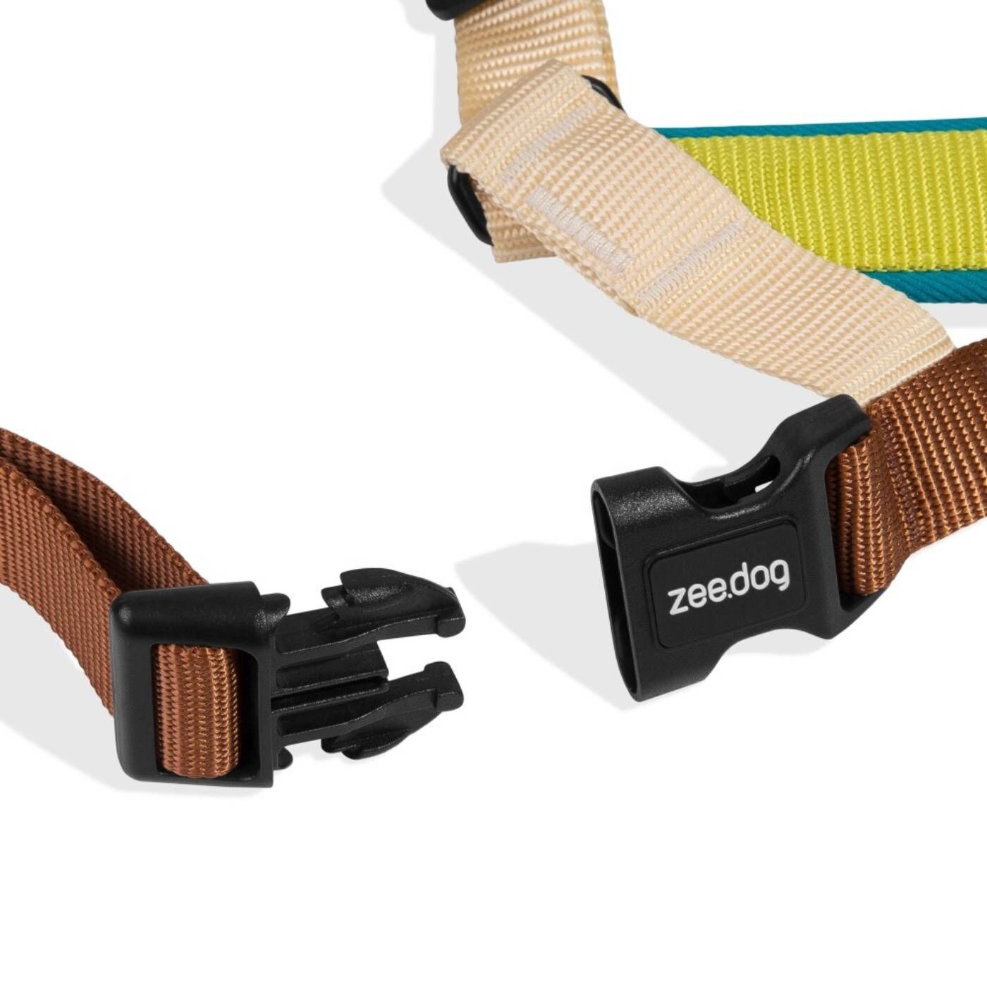 Zee.Dog Pettorina Norvegese Softer-Walk Avocado per Cani - Fibbia di chiusura