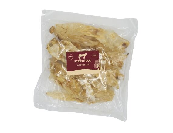 Fasson Food Orecchie di Coniglio Senza Pelo 200g Snack Naturale per Cani