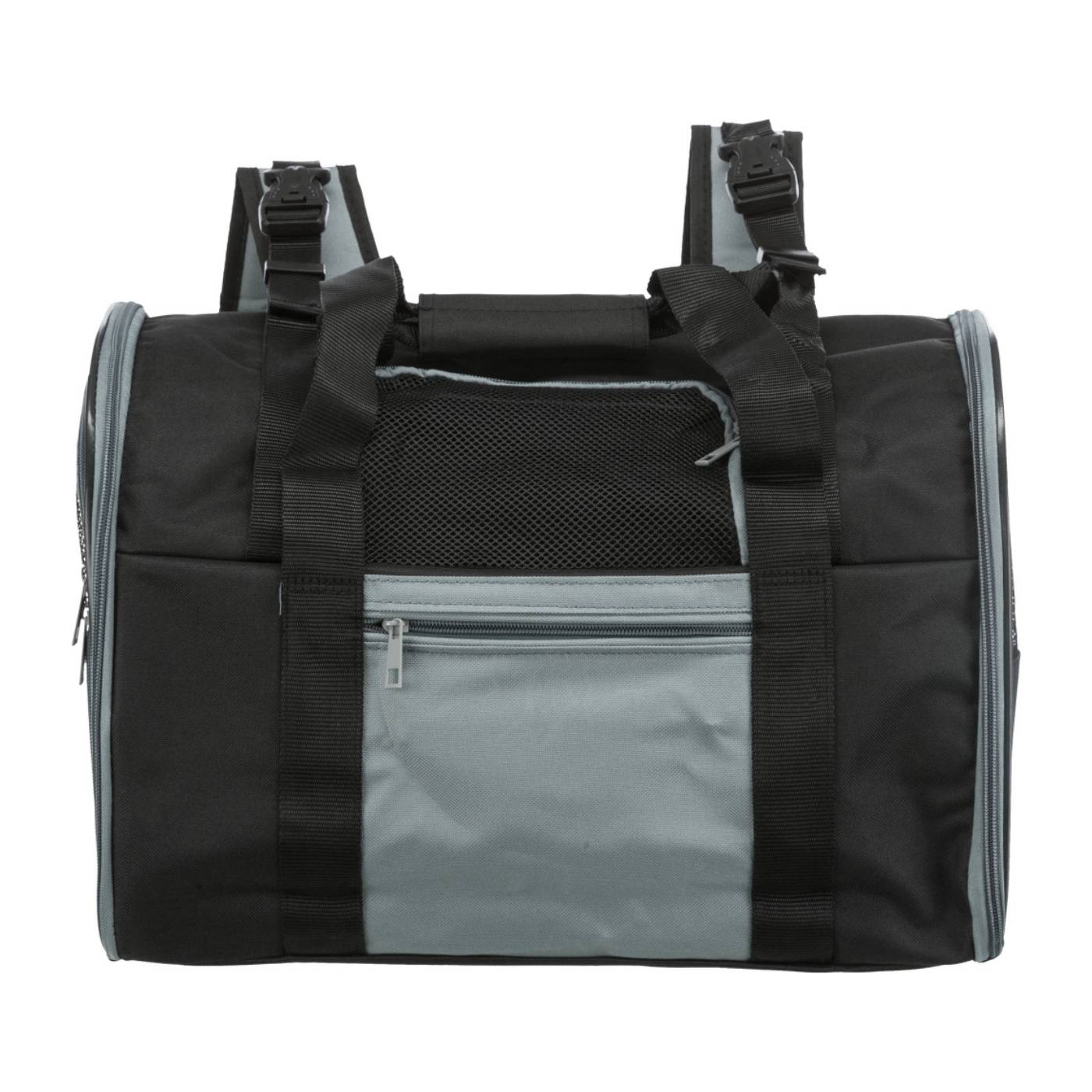 Trixie Zaino Connor per Animali fino a 8kg di Peso 42x29x21cm Nero/Grigio - Panoramica
