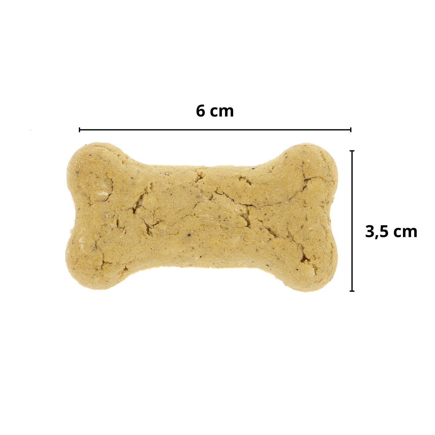 Ferribiella Biscrocchi Rustici Frutta e Yogurt Biscotti per Cani 800g - Dimensione