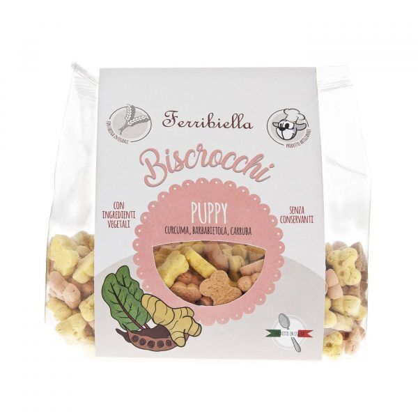 Ferribiella Biscrocchi Puppy Biscotti per Cuccioli 400g - Confezione