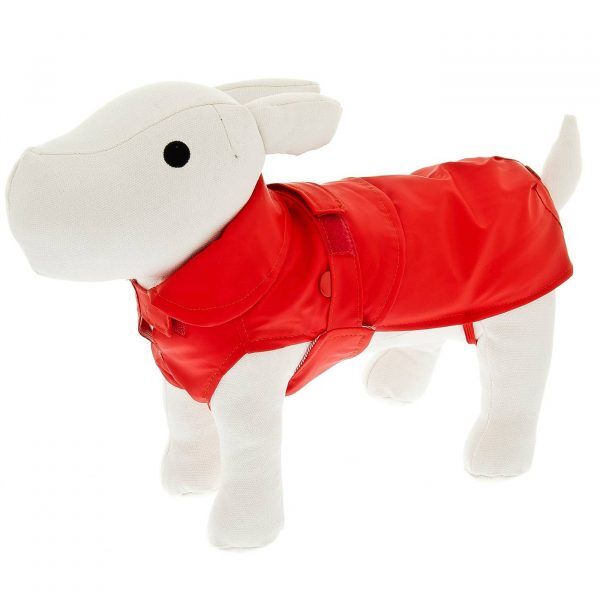 Ferribiella Impermeabile Classic Rosso per Cani