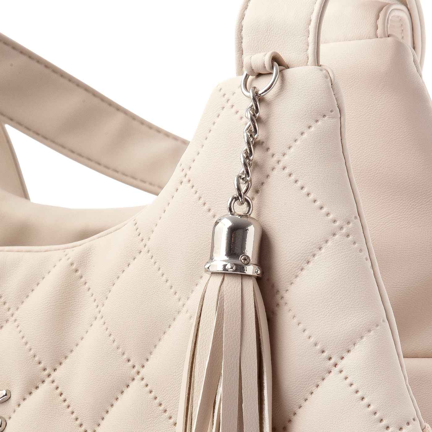 Ferribiella Borsa Trasportino Diva - Nappina con dettagli color Argento