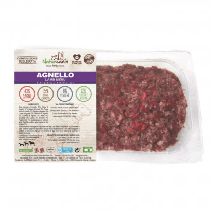 naturcanin alimento barf per cani menù completo multiproteico