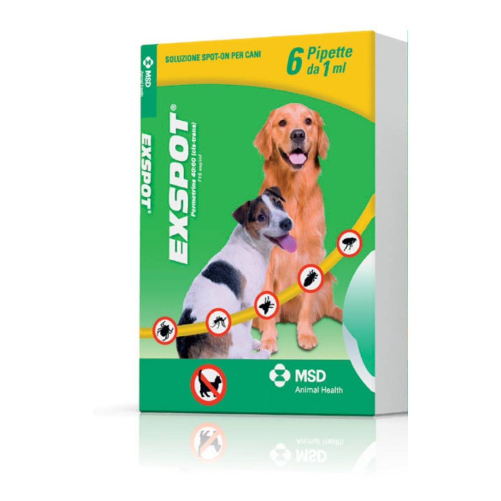 exspot spot on antiparassitario per cani