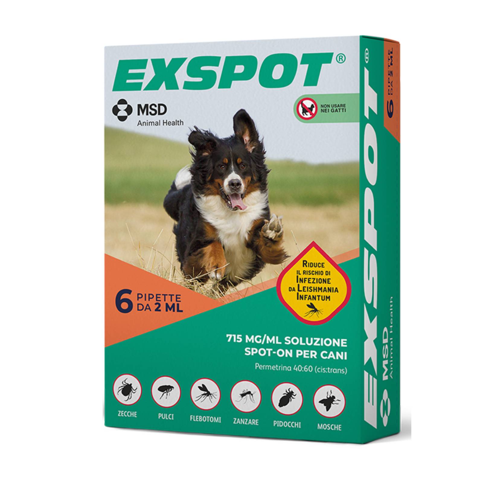 exspot spot on antiparassitario per cani