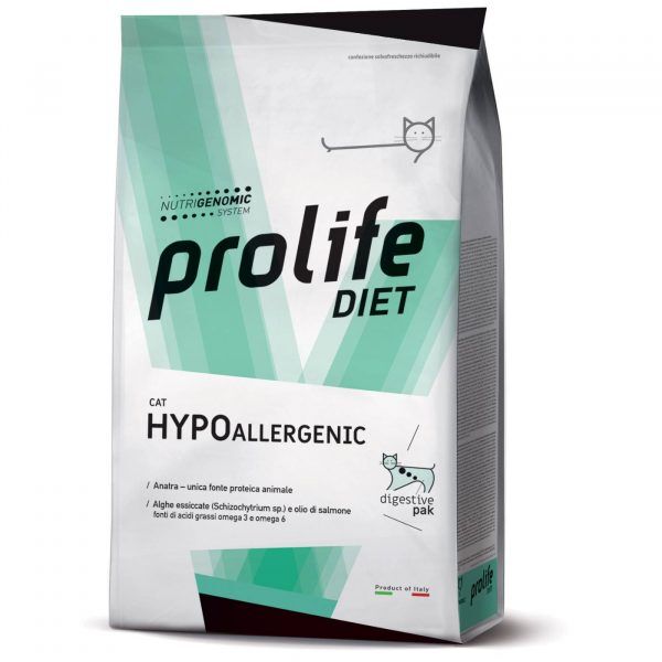 Prolife® Diet Cat Hypoallergenic per Gatti 1,5Kg