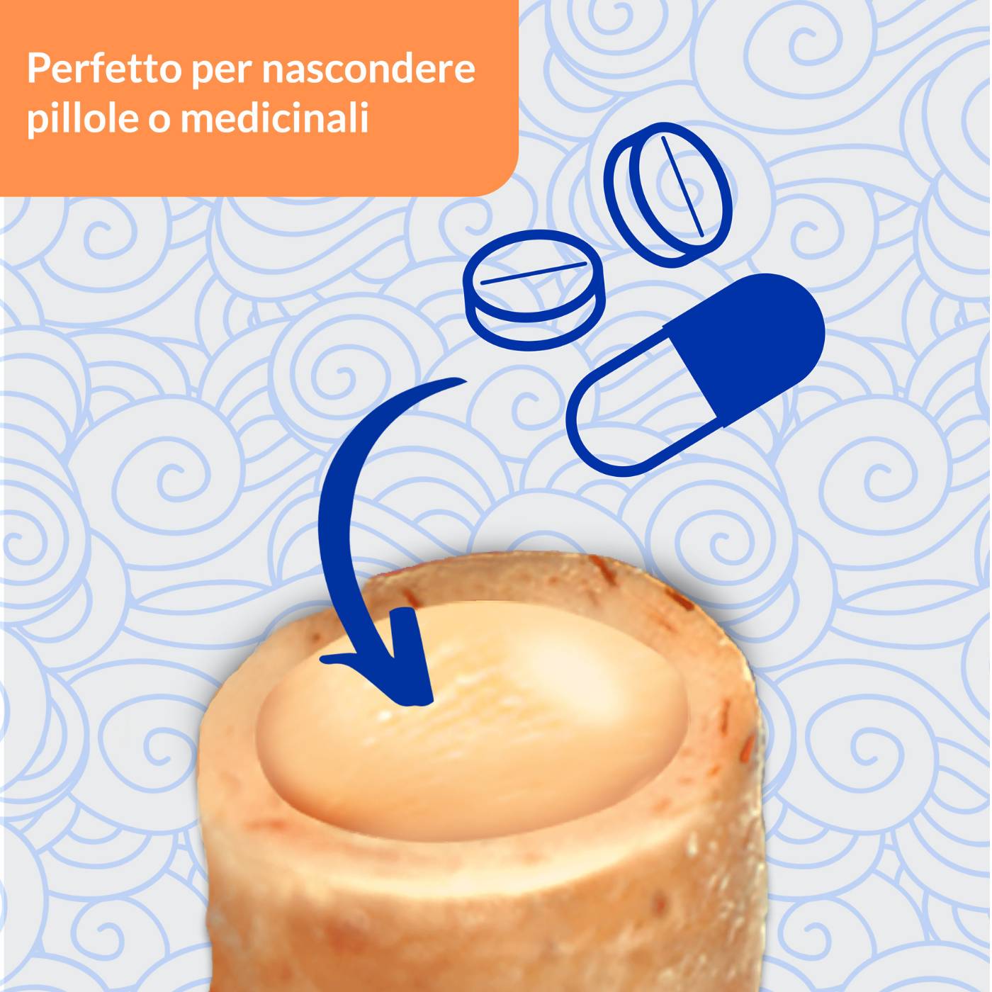 Inaba® Ciao® Churu® Bites Premio Snack per Gatti al Pollo con Ripieno Morbido di Tonno e Salmone 3 Stick da 10g