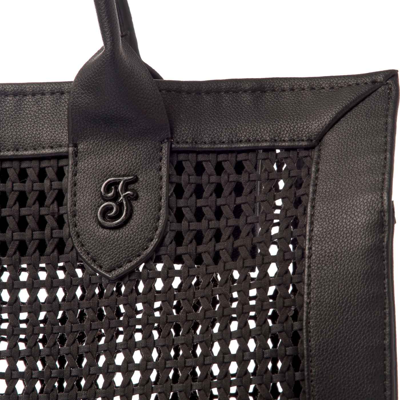 Ferribiella Borsa Trasportino Belle Nera 40x30x20cm Max 8Kg