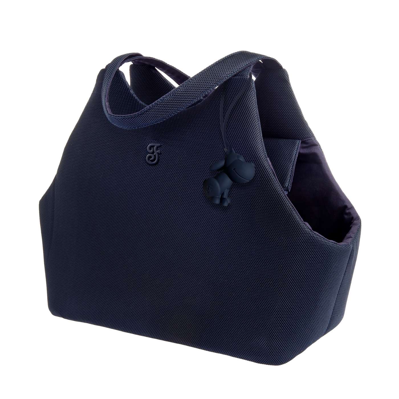 Ferribiella Borsa Trasportino Lilli 40x40x20cm Max 8Kg - Gadget removibile in gomma