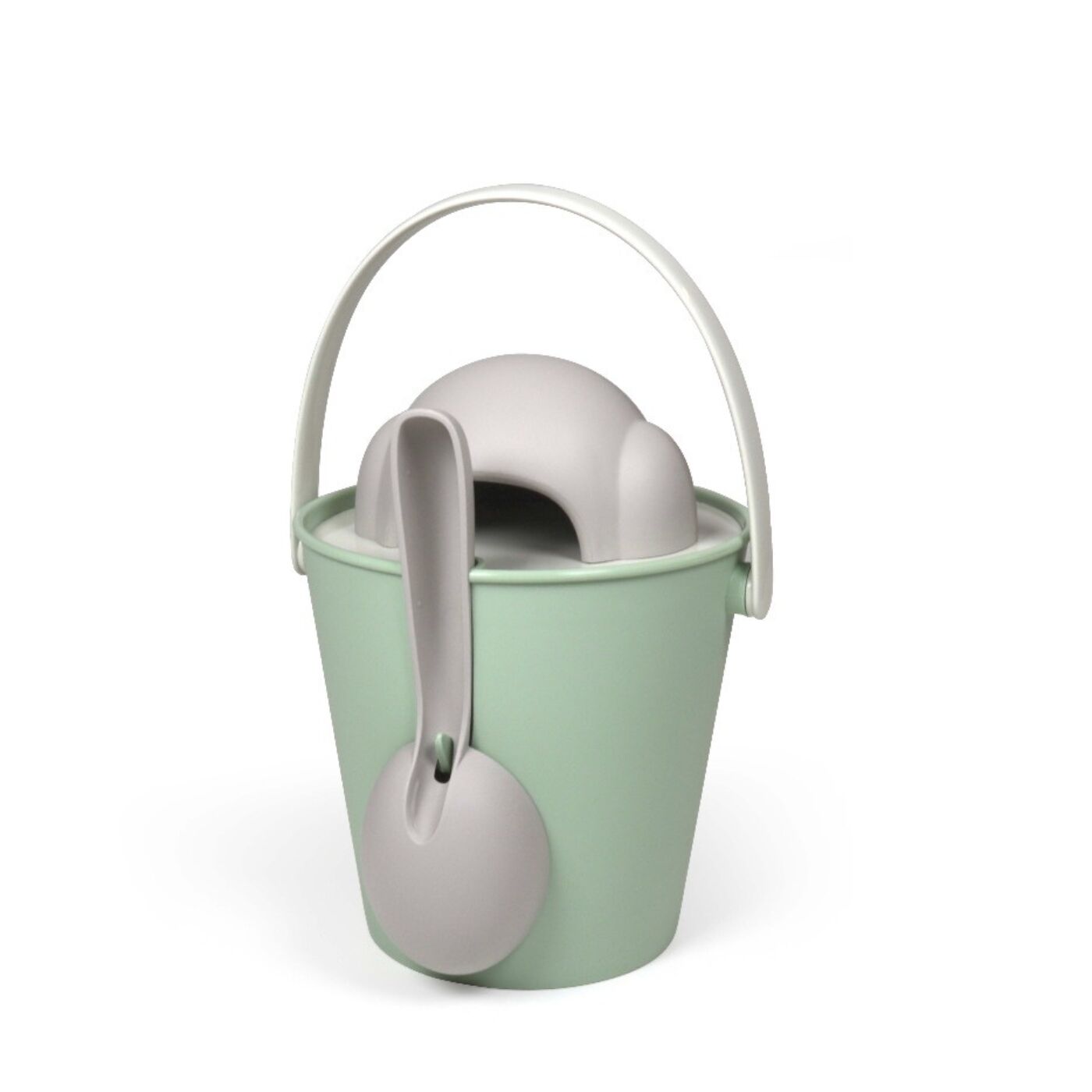 United Pets Crick Secchiello Portacrocchette Cane Tortora/Verde - Cucchiaio
