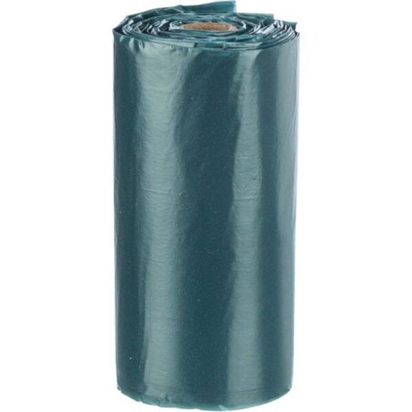 trixie sacchetti igienici per cani in plastica con manici 8 rotoli x 15 pz colori assortiti