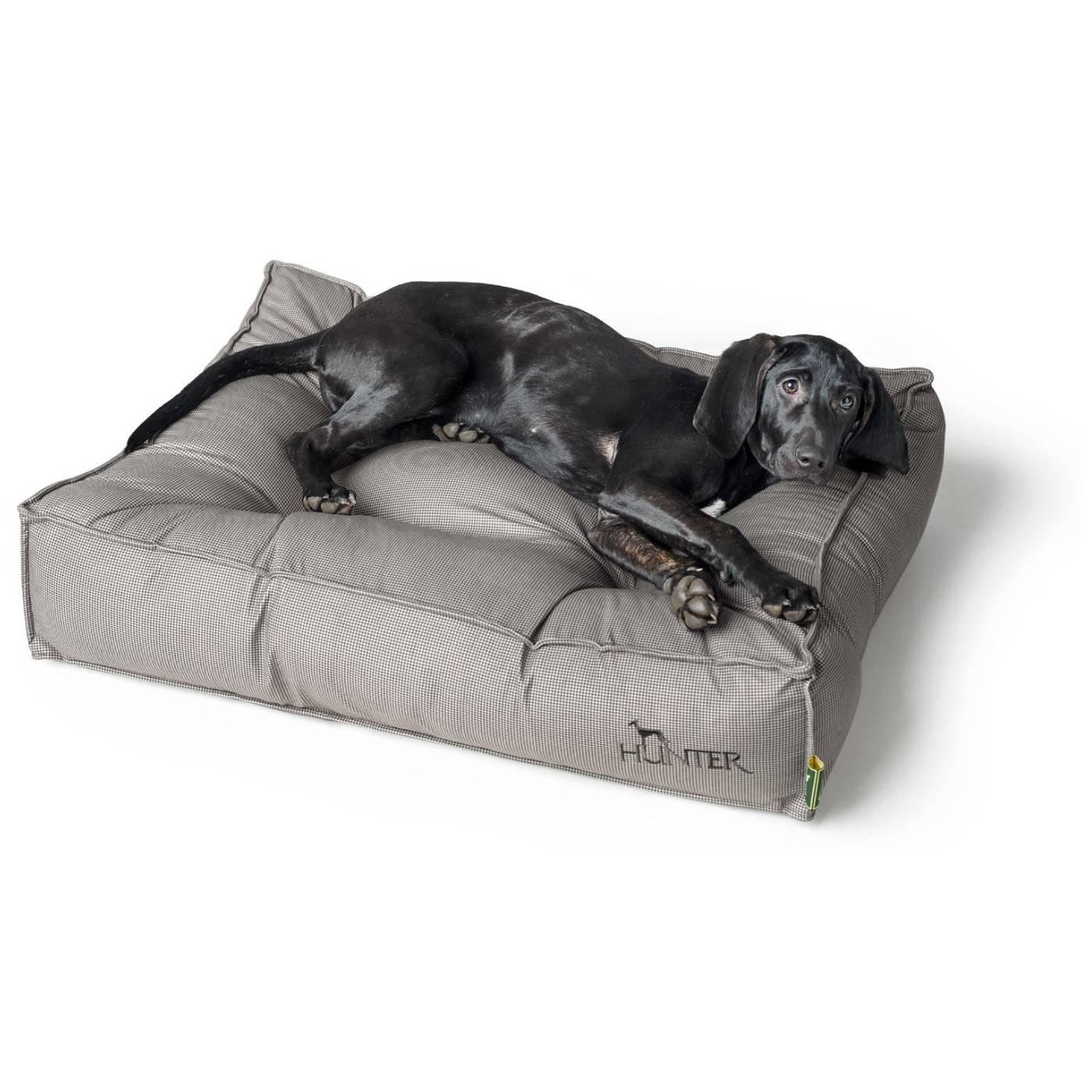 Hunter Cuscino Cuccia Letto per Cani Lancaster Grigio 80 x 60 cm