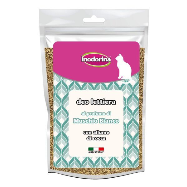 Inodorina Deo per Lettiera al Muschio Bianco 320 g