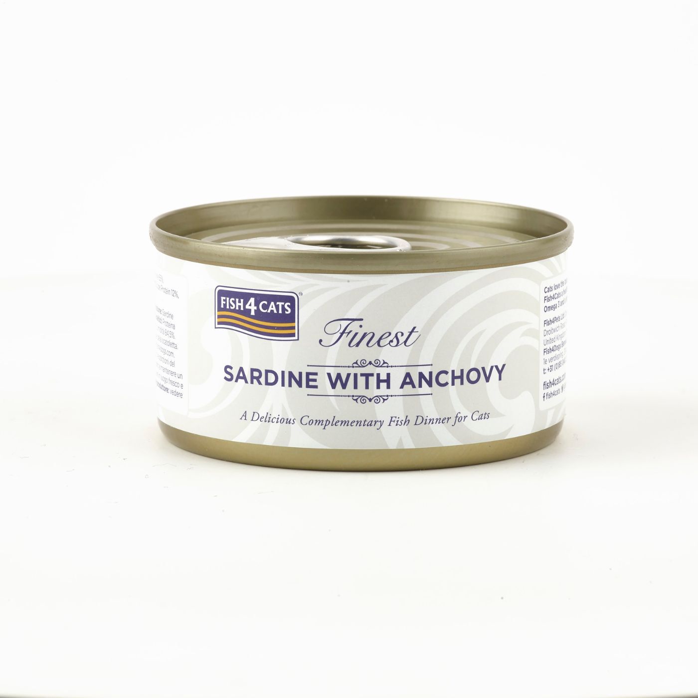 Fish4Cats Umido per Gatti Sardina con Acciuga 70 gr
