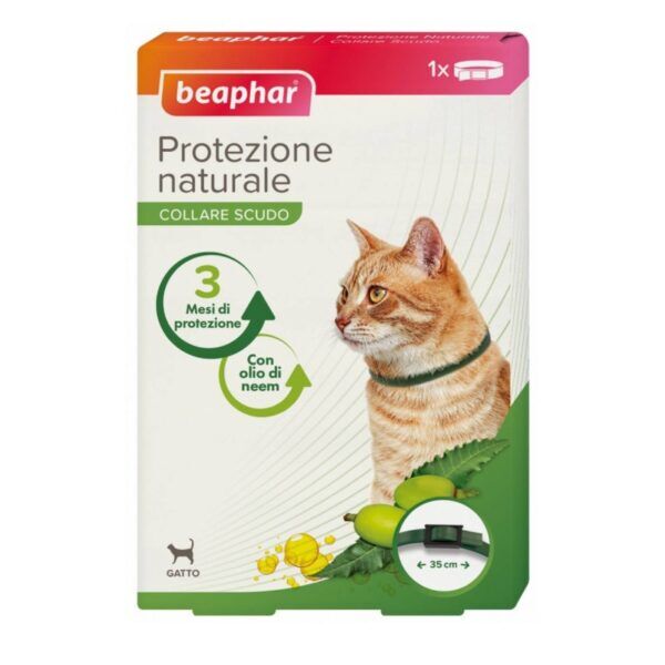 Beaphar® Collare Antiparassitario Naturale per Gatti 35 cm