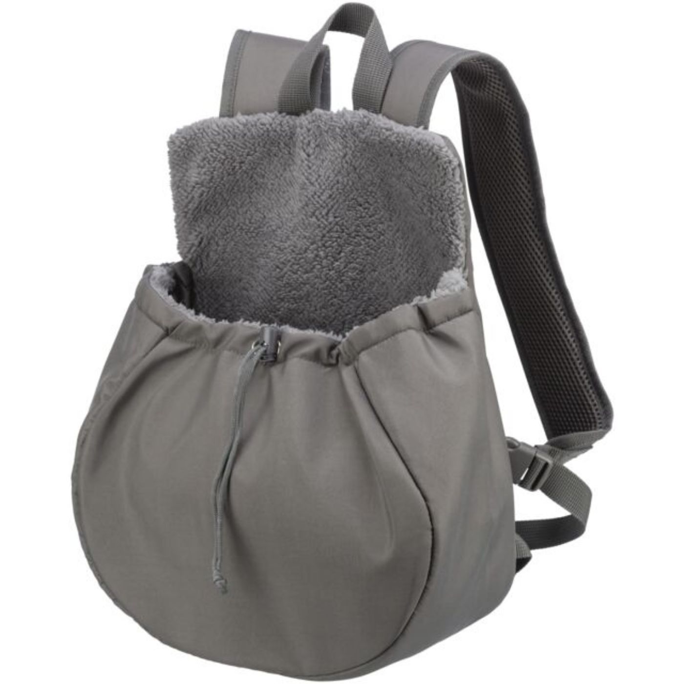 Trixie Borsa Trasportino Frontale per Cani Molly Max 4 Kg di Peso 25 x 38 x 17 Kg Grigio