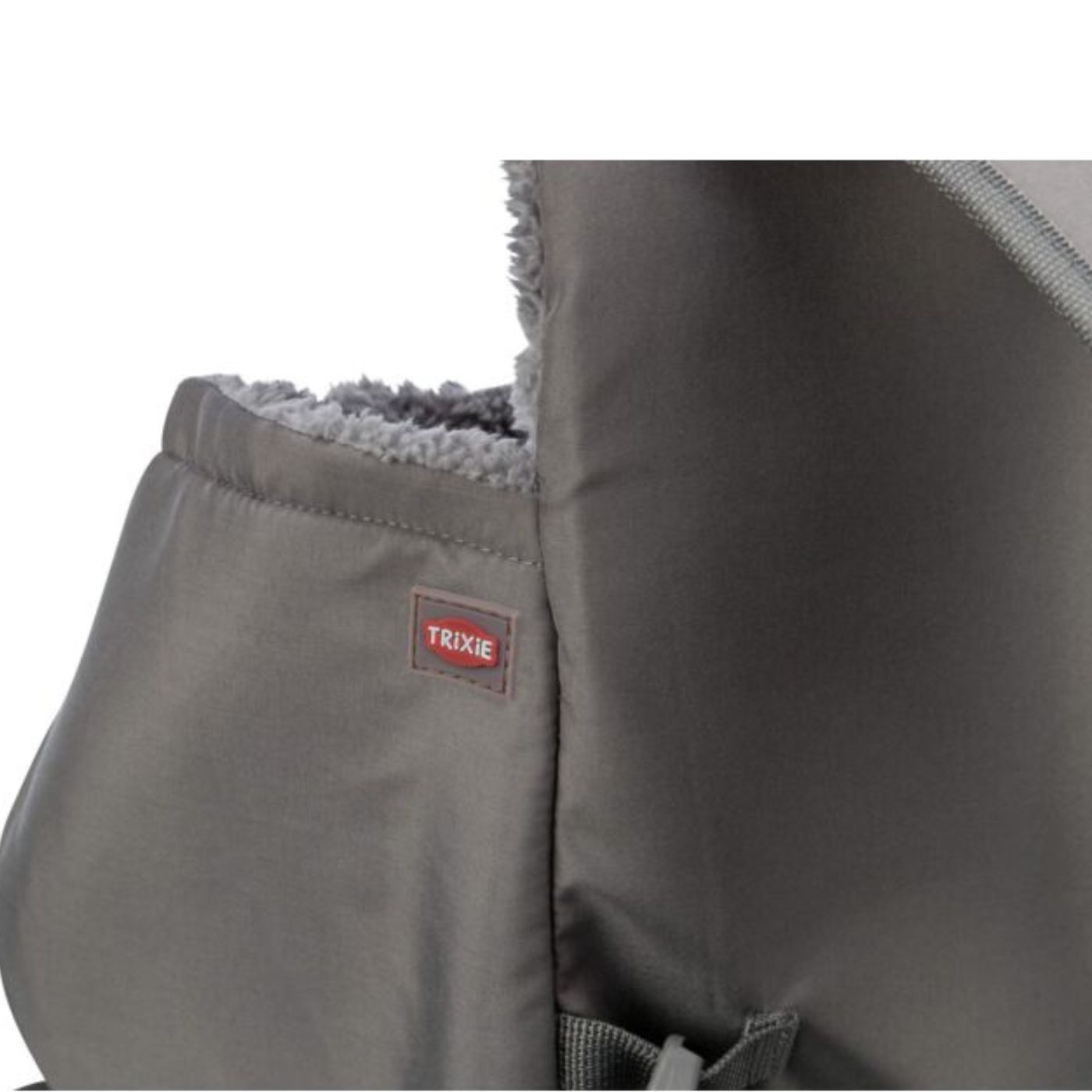 Trixie Borsa Trasportino Frontale per Cani Molly Max 4 Kg di Peso 25 x 38 x 17 Kg Grigio
