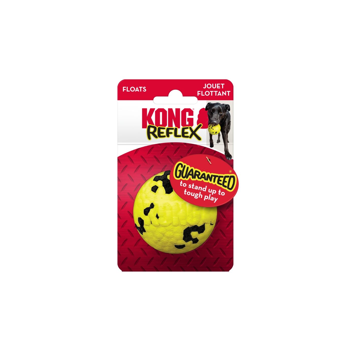Kong Gioco da Riporto per Cani Reflex Ball L Galleggiante RFL14E