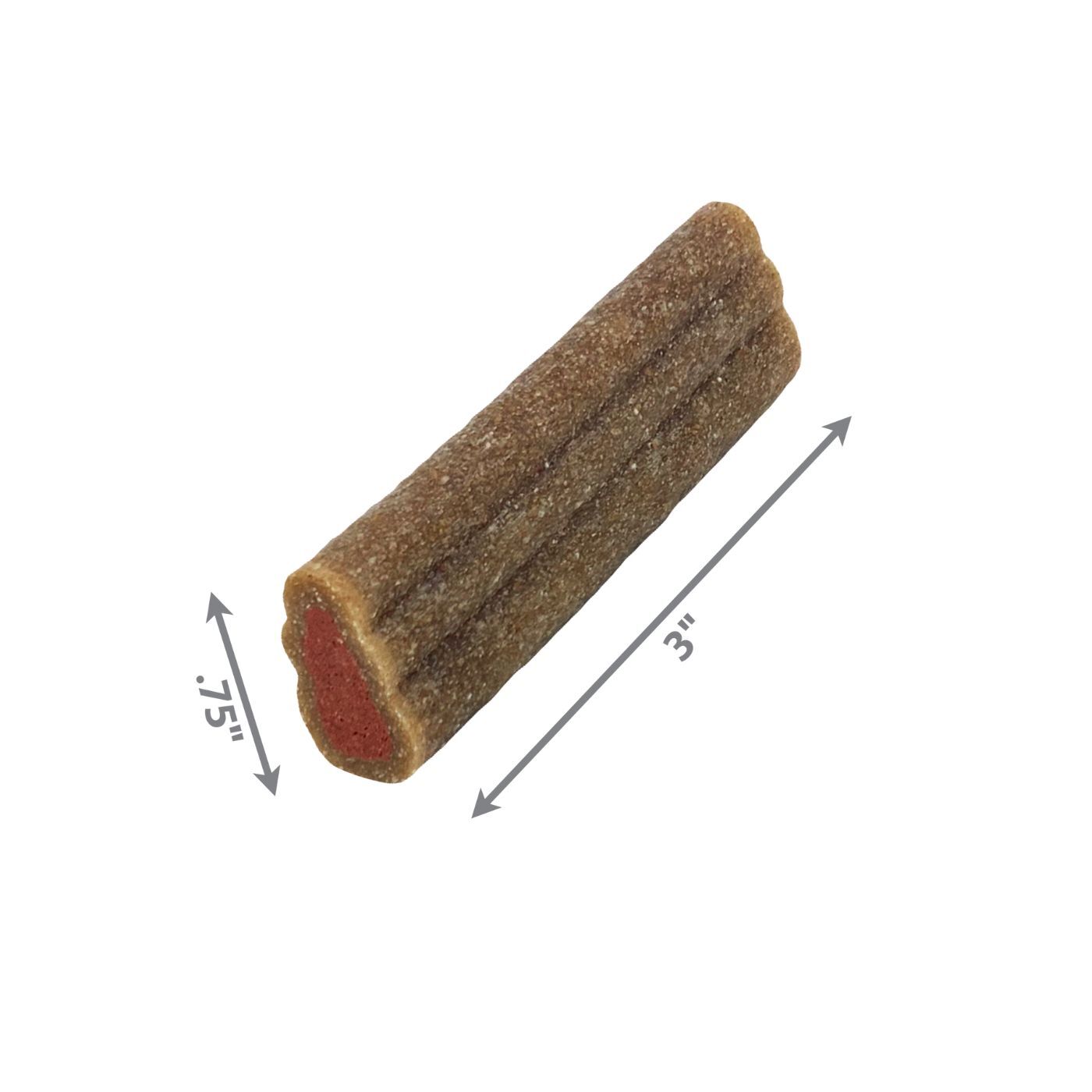 Kong Snack Vegetale per Cani Ziggies Enhanced M - L 227 g per Cani Oltre i 7 Kg