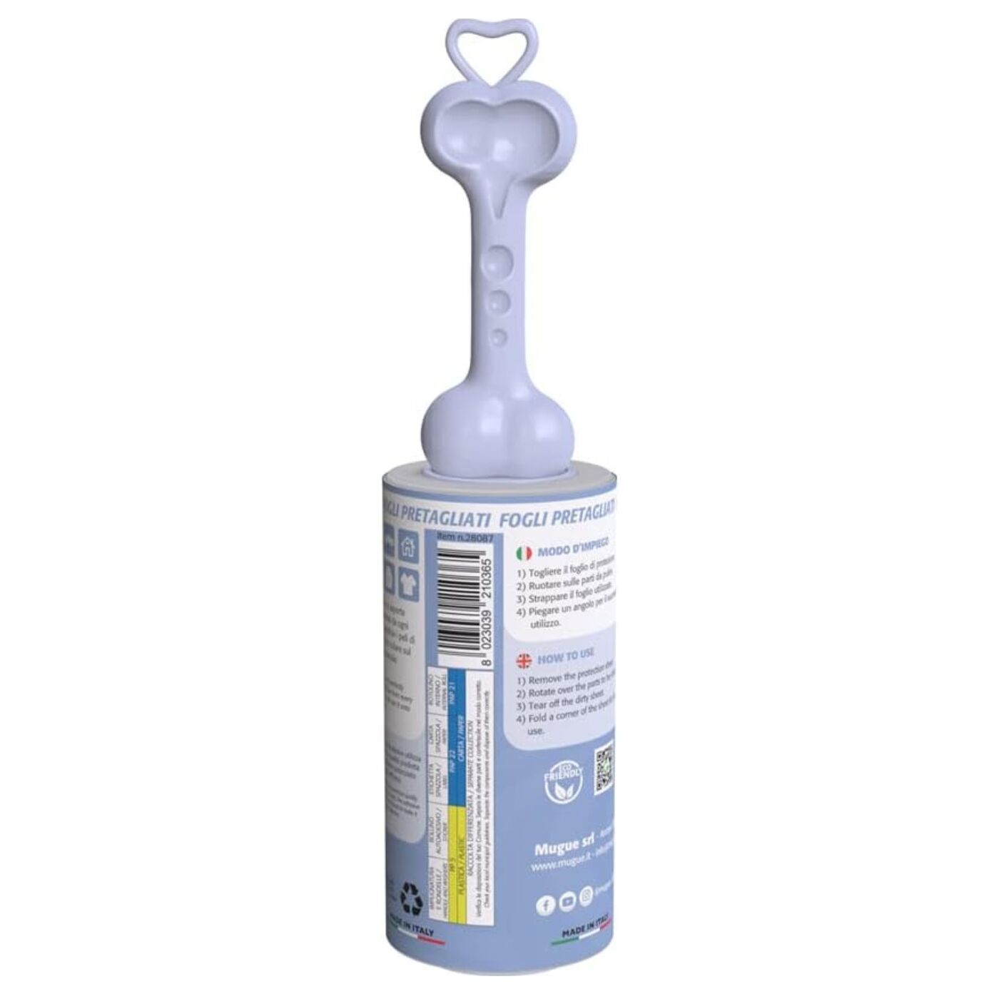 Mugue Spazzola Adesiva Leva Pelucchi Pelu' Strong Pet 10mt