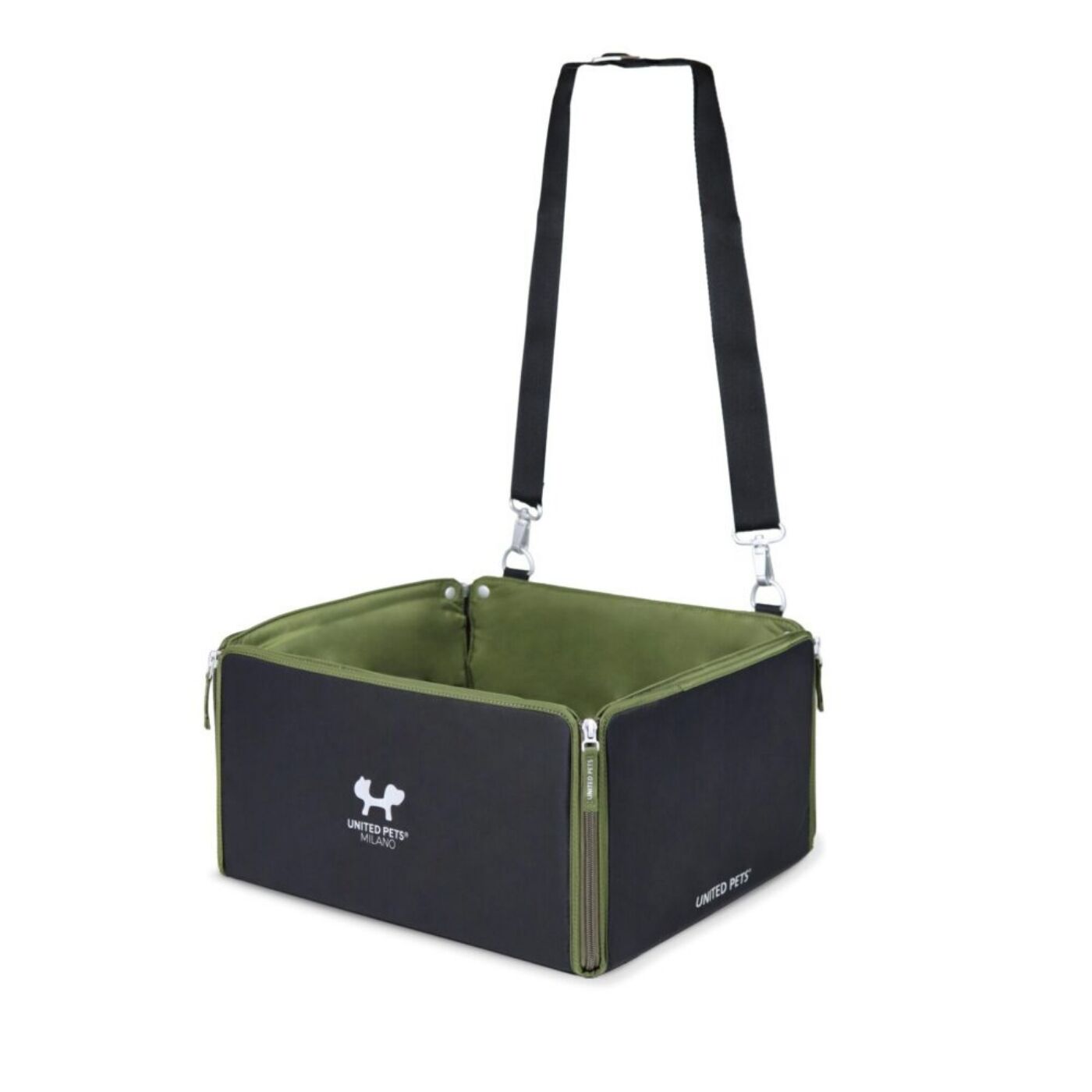 United Pets® Seggiolino per Automobile per Cani 0 - 15 Kg Car Box ECO Urban Pet 0 - 15 Kg