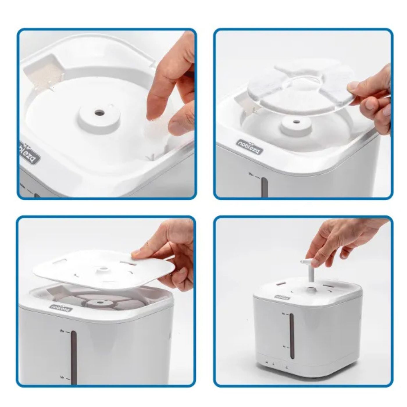 Filtri per Distributore d'Acqua per Gatti e Cani di Piccola Taglia Smart X 3 Pezzi