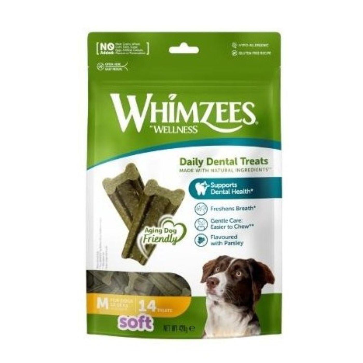 Whimzees Soft Snack Dentale per Cani Vegetale