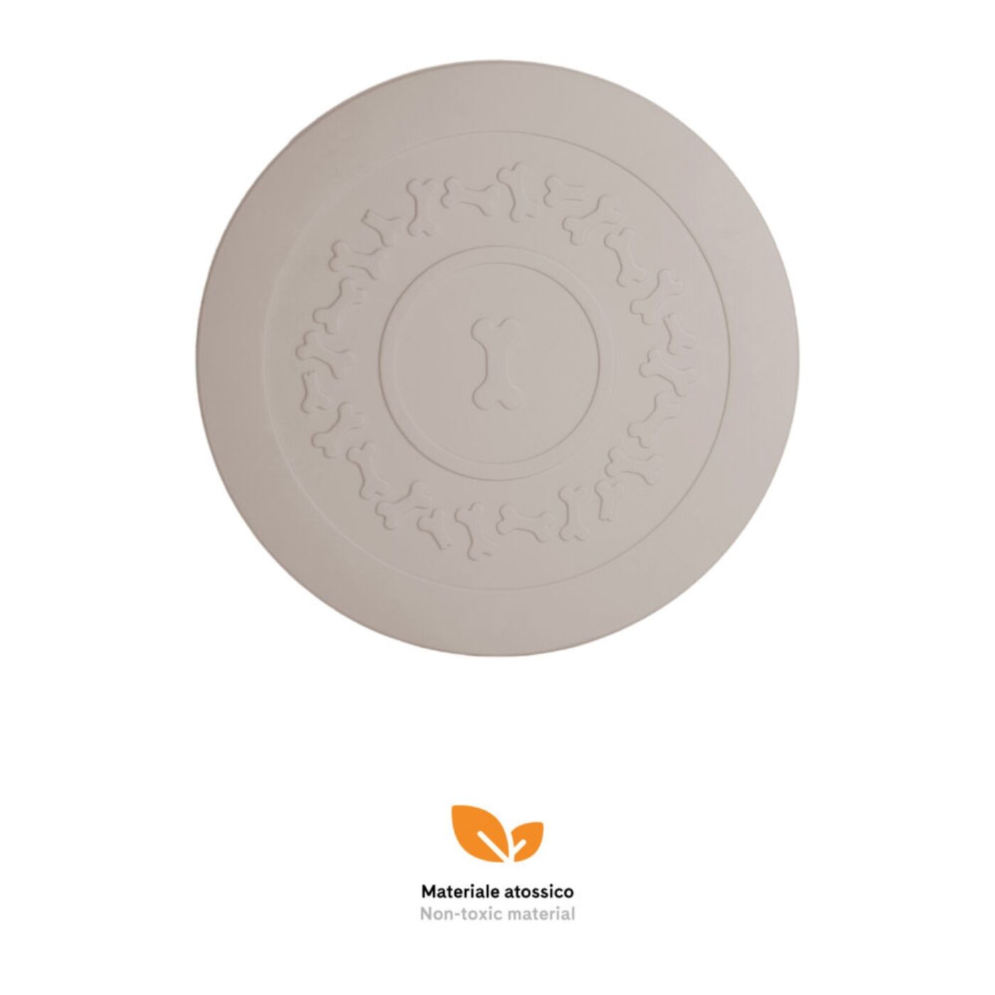 United Pets Tappetino Sottociotola PLATE Ø 35,5 cm Tortora