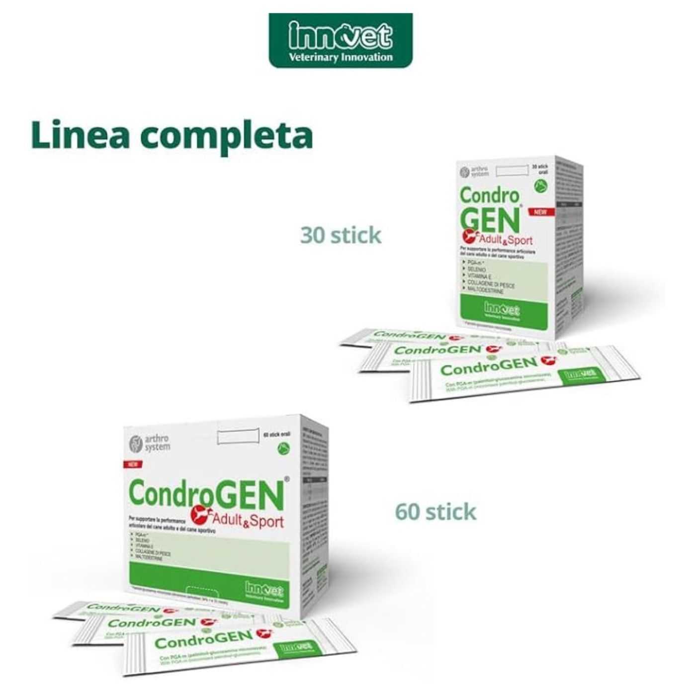 Condrogen Adult & Sport per Cani Stick Innovet