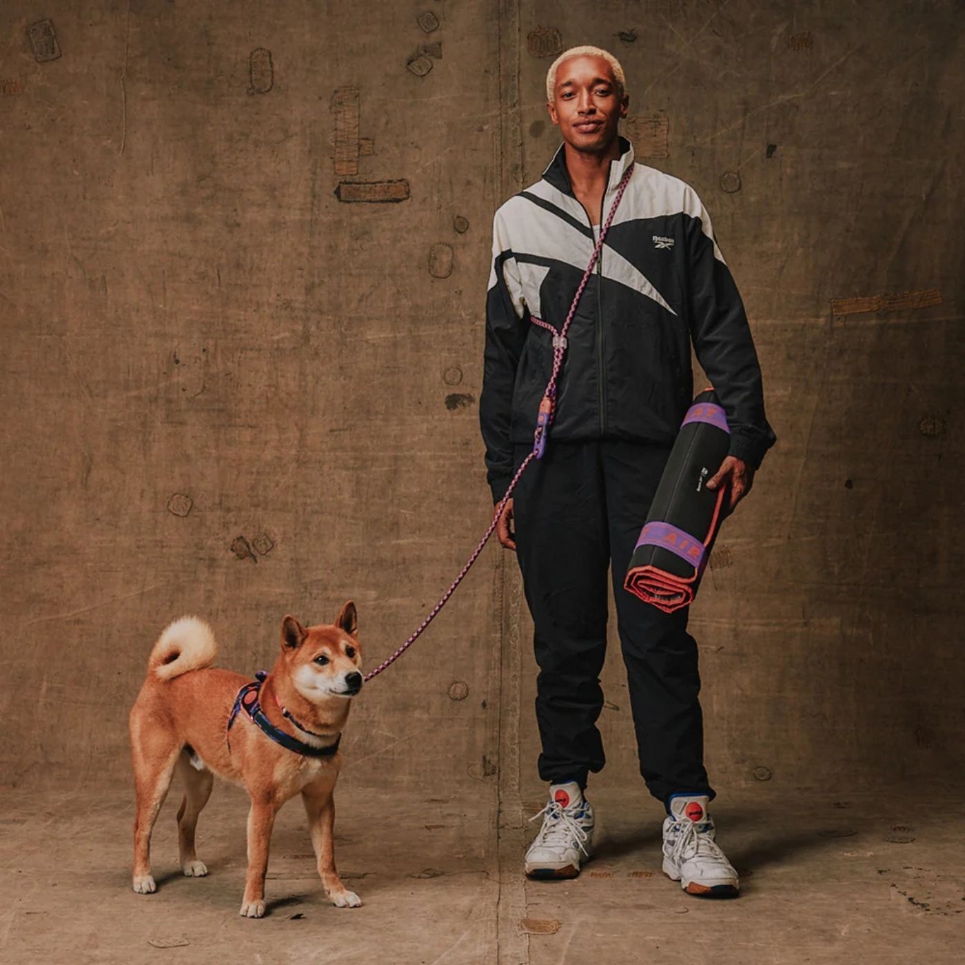 Zee.Dog Guinzaglio per Cani Mani Libere Reebok Court