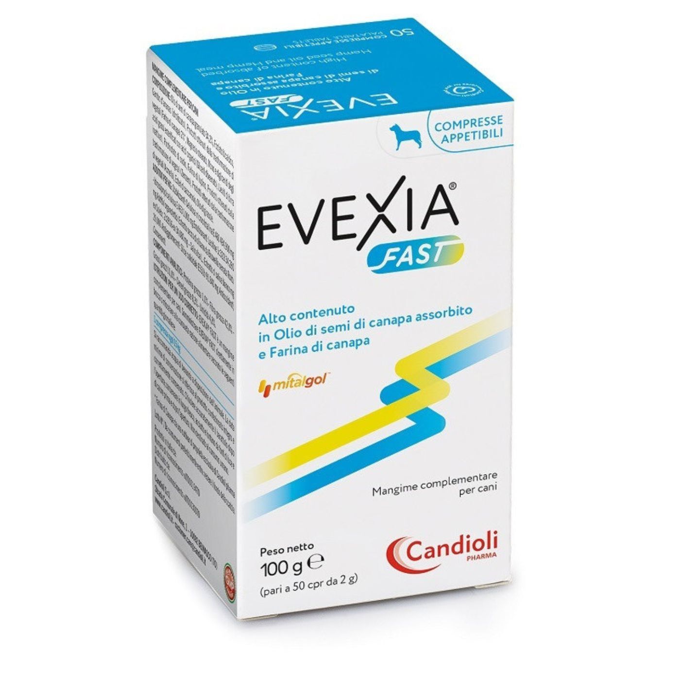Evexia Fast Cani Compresse Candioli